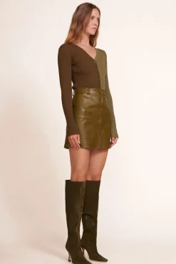 STAUD - CARGO SWEATER AVOCADO OLIVE
