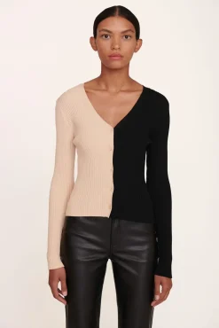 STAUD - CARGO SWEATER BUFF BLACK