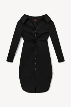 STAUD - CLEA DRESS BLACK