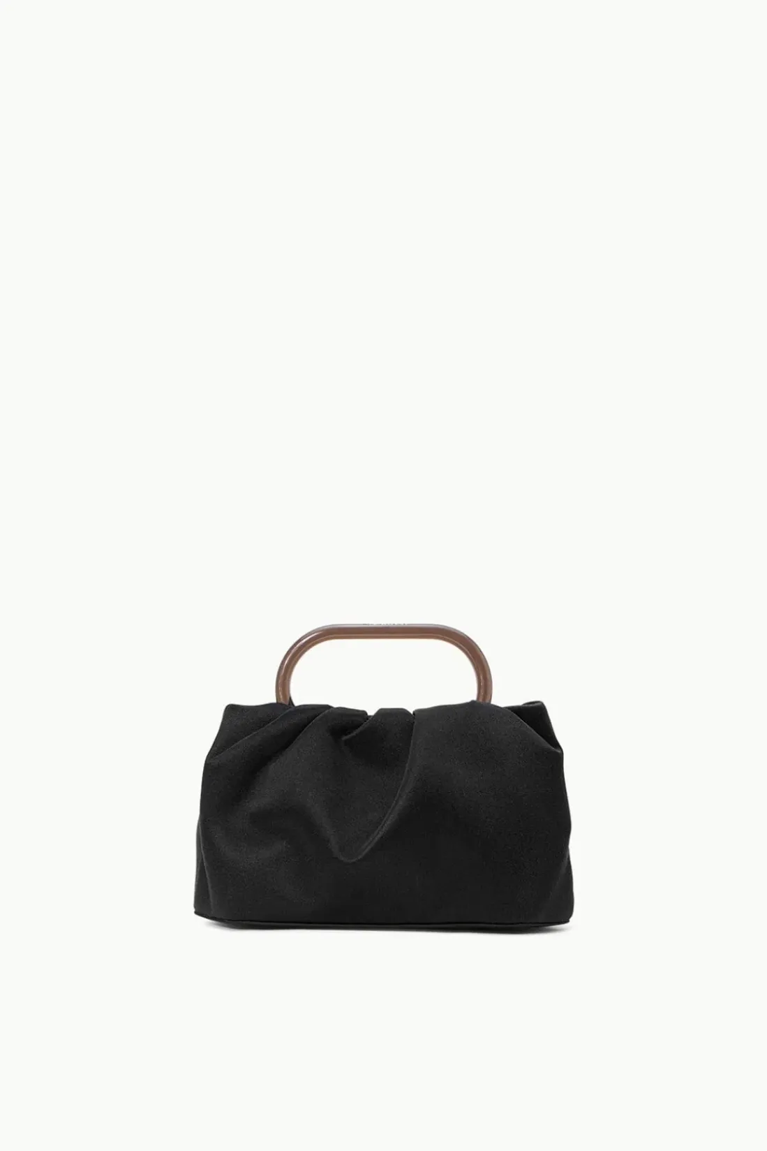 STAUD - CORY BAG SATIN BLACK