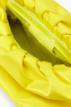 STAUD - CORY BAG SATIN CITRON