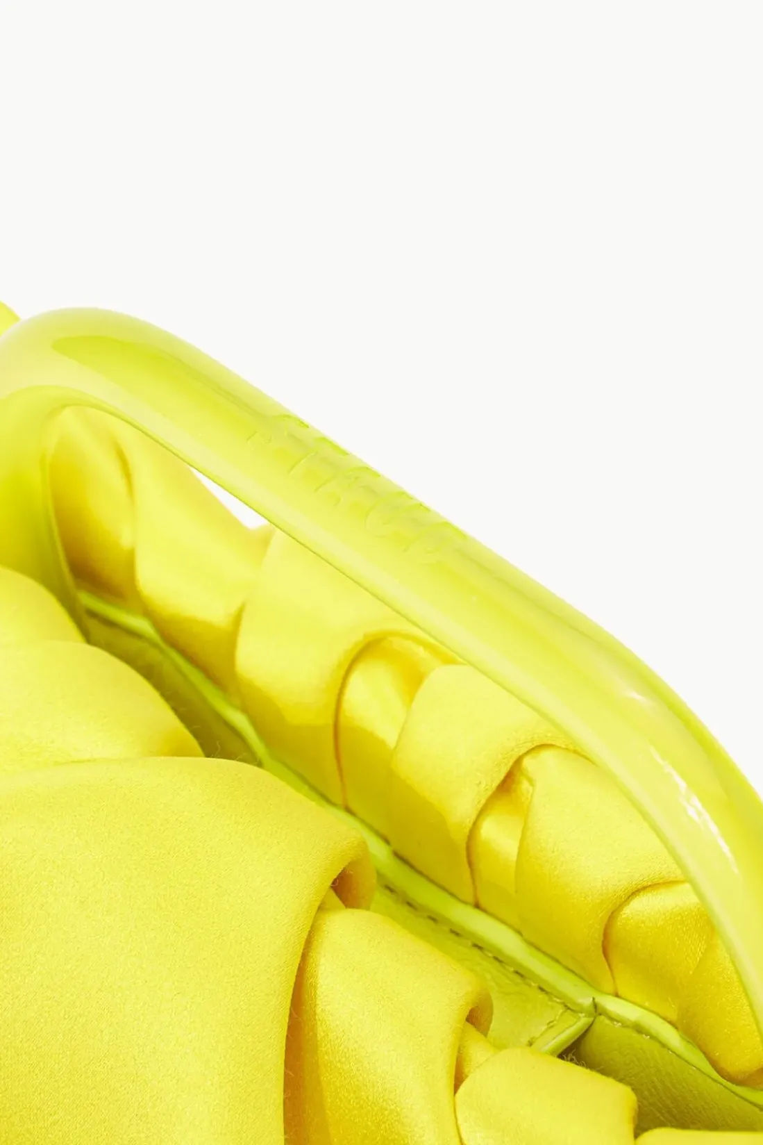 STAUD - CORY BAG SATIN CITRON