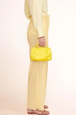 STAUD - CORY BAG SATIN CITRON