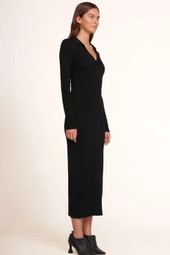 STAUD - CROWN DRESS BLACK
