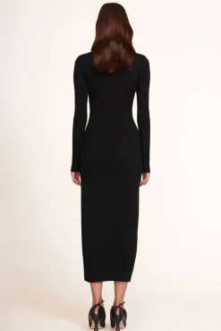 STAUD - CROWN DRESS BLACK
