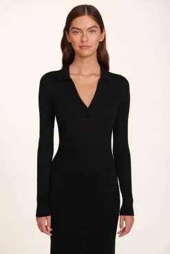 STAUD - CROWN DRESS BLACK