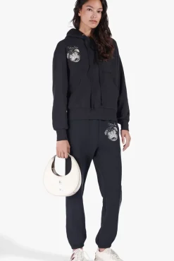 STAUD Pet Sweats & Knits- CUSTOM x C.BONZ HOODED SWEATSHIRT BLACK