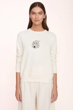 STAUD Pet Sweats & Knits- CUSTOM SWEATSHIRT CREAM