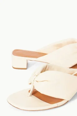STAUD - DAHLIA SANDAL CREAM