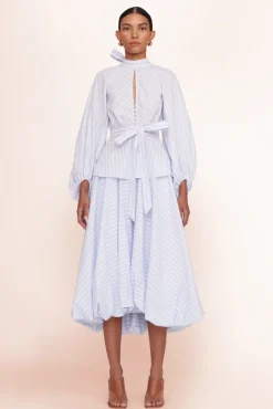STAUD - DANICA TOP MIST STRIPE
