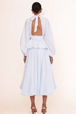 STAUD - DANICA TOP MIST STRIPE