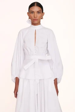 STAUD - DANICA TOP WHITE