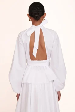STAUD - DANICA TOP WHITE
