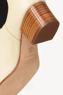 STAUD - DAPHNE BOOT TAN BLACK CREAM