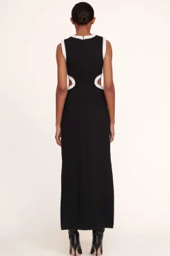 STAUD - DOLCE DRESS BLACK