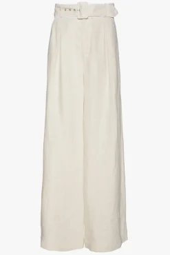 STAUD - ERIS PANT NATURAL WHITE