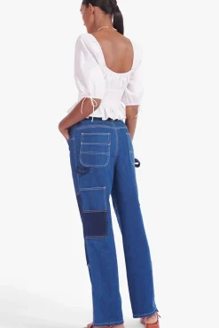 STAUD - FAYE TOP WHITE