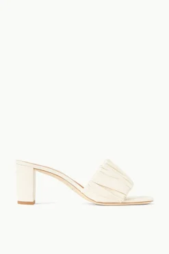 STAUD - FRANCINE HEEL CREAM