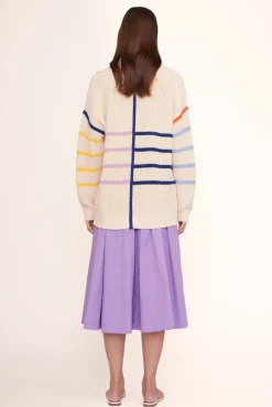 STAUD - HAMPTON SWEATER ACID ECRU