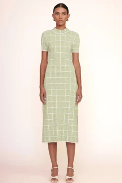 STAUD - HELI DRESS MOSS MAZE