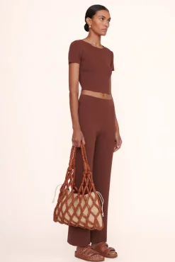 STAUD - HITCH SHOULDER BAG TAN