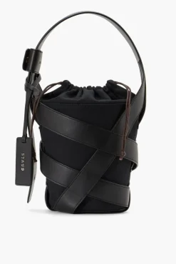 STAUD - HIVE BUCKET BAG BLACK