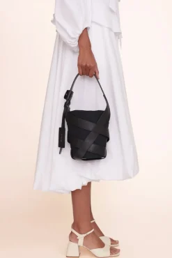STAUD - HIVE BUCKET BAG BLACK