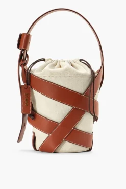 STAUD - HIVE BUCKET BAG CREAM TAN