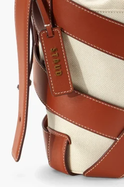 STAUD - HIVE BUCKET BAG CREAM TAN