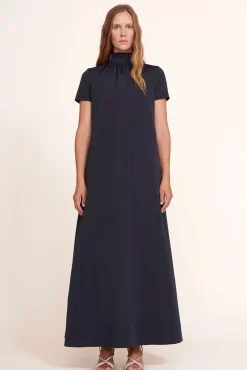 STAUD - ILANA DRESS NAVY