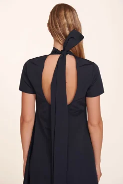 STAUD - ILANA DRESS NAVY