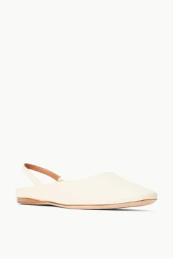 STAUD - JANINE MULE CREAM