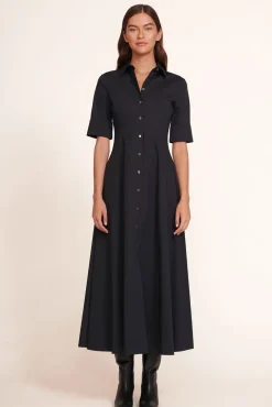 STAUD - JOAN MAXI DRESS BLACK