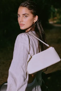 STAUD - KAIA SHOULDER BAG CREAM