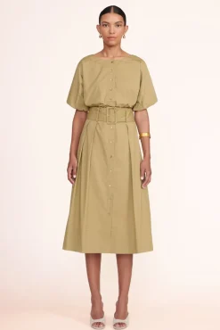 STAUD - KINGSLEY SKIRT KHAKI