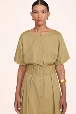 STAUD - KINGSLEY SKIRT KHAKI