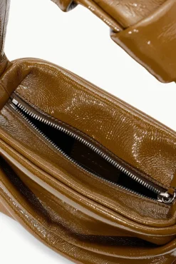 STAUD - KISS BAG PATENT ROSEMARY