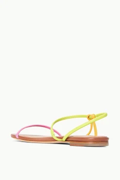 STAUD - LAUREL SANDAL CITRON MULTI