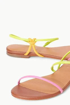 STAUD - LAUREL SANDAL CITRON MULTI