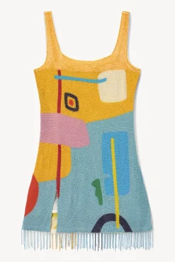 STAUD - LE SABLE DRESS DAFFODIL DREAM