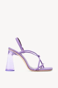 STAUD - LEANNE HEEL LILAC