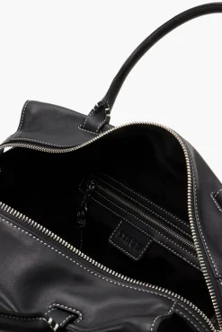 STAUD - LEO SATCHEL MIXED HAIRCALF