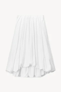 STAUD - MARIPOSA SKIRT WHITE