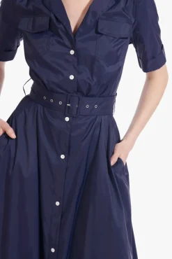 STAUD - MILLIE DRESS NAVY