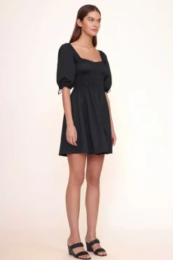 STAUD - MINI FAYE DRESS BLACK