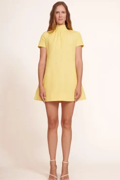 STAUD - MINI ILANA DRESS WALLFLOWER