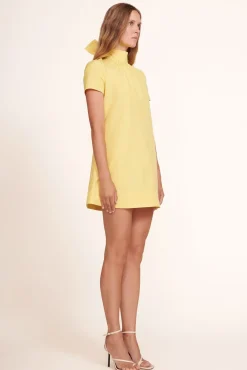 STAUD - MINI ILANA DRESS WALLFLOWER
