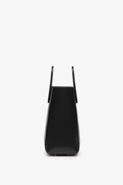 STAUD - MINI SHIRLEY LEATHER BAG BLACK