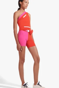 STAUD - NB SLEEK SHORT FIERY RED