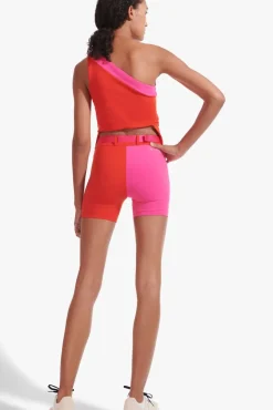 STAUD - NB SLEEK SHORT FIERY RED